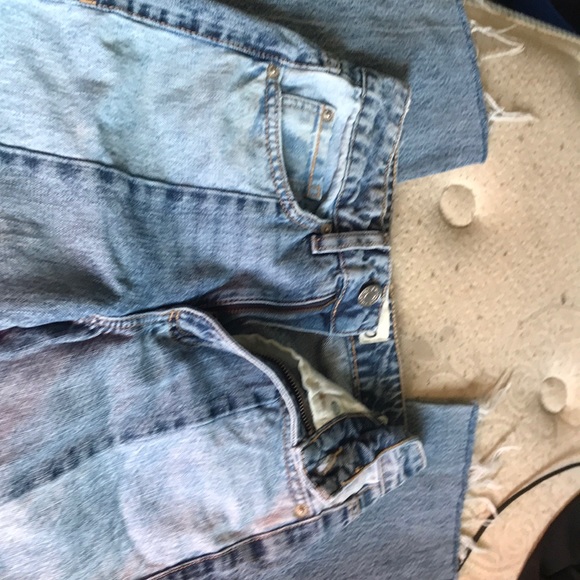 GARAGE) blue jeans. size 00 - Picture 4 of 5